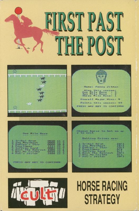 Front Cover for First Past the Post (ZX Spectrum)