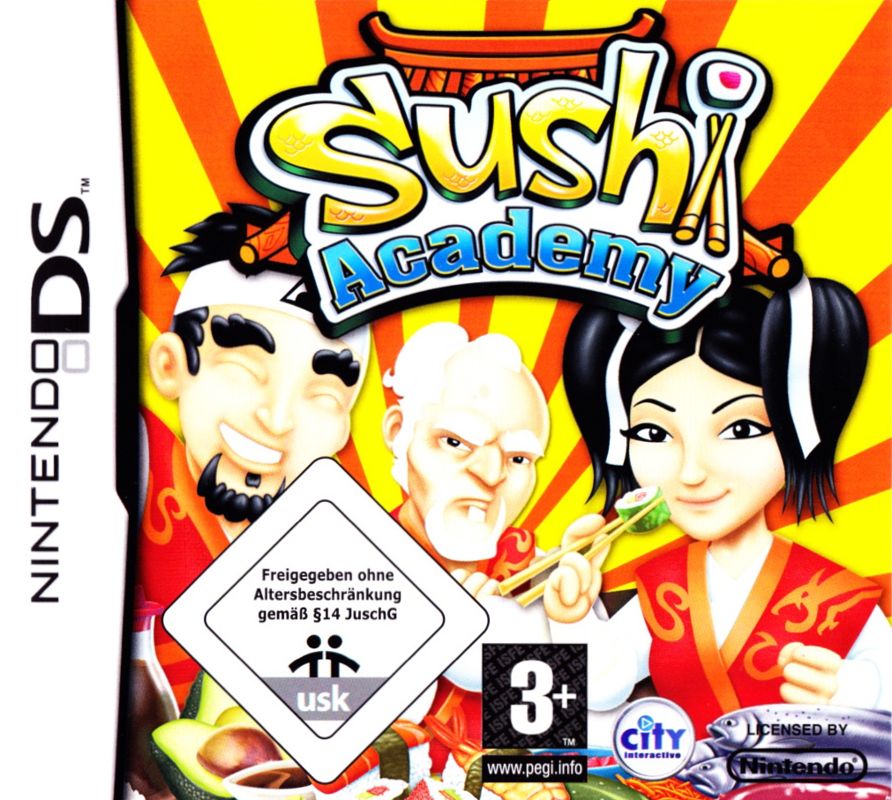 Front Cover for Sushi Academy (Nintendo DS)