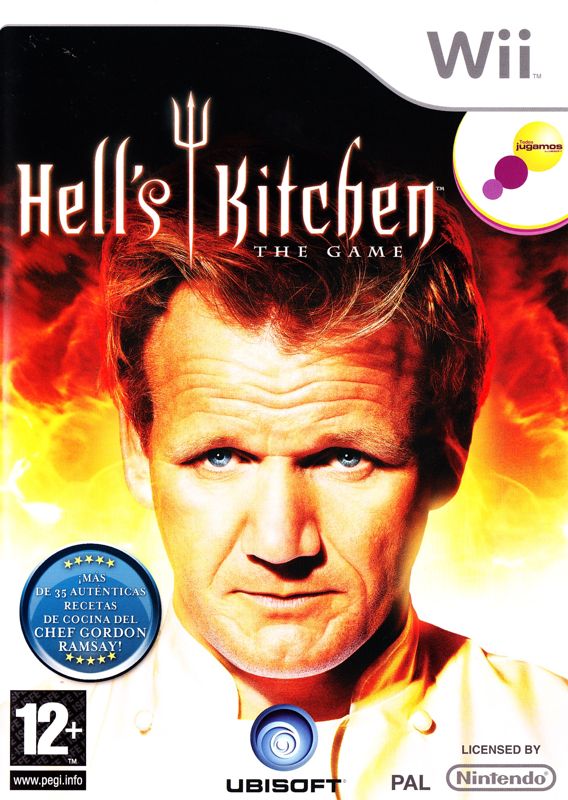 Front Cover for Hell's Kitchen: The Game (Wii)