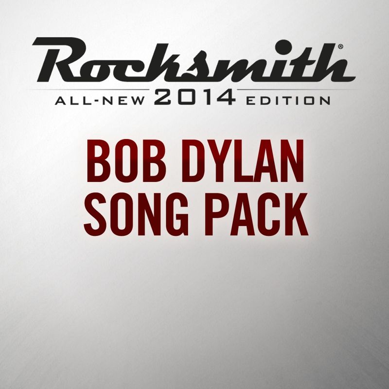 Front Cover for Rocksmith: All-new 2014 Edition - Bob Dylan Song Pack (PlayStation 3 and PlayStation 4) (download release)