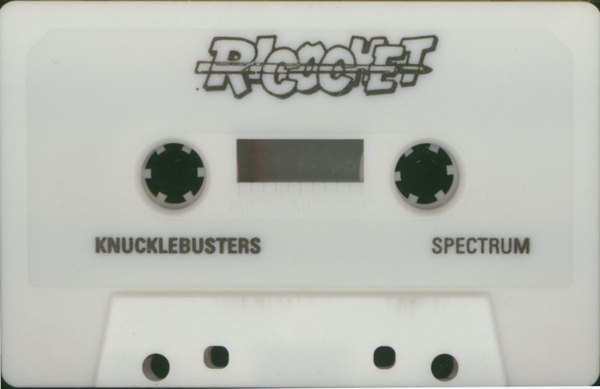 Media for Knuckle Busters (ZX Spectrum) (Ricochet! alternate release)