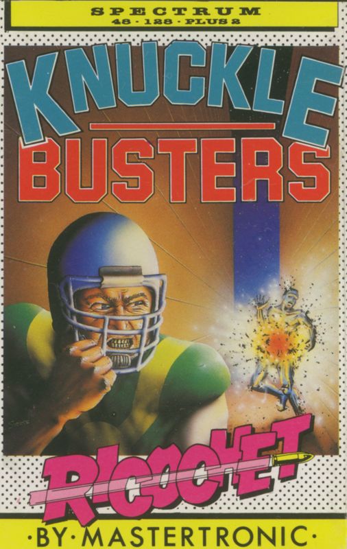 Front Cover for Knuckle Busters (ZX Spectrum) (Ricochet! alternate release)