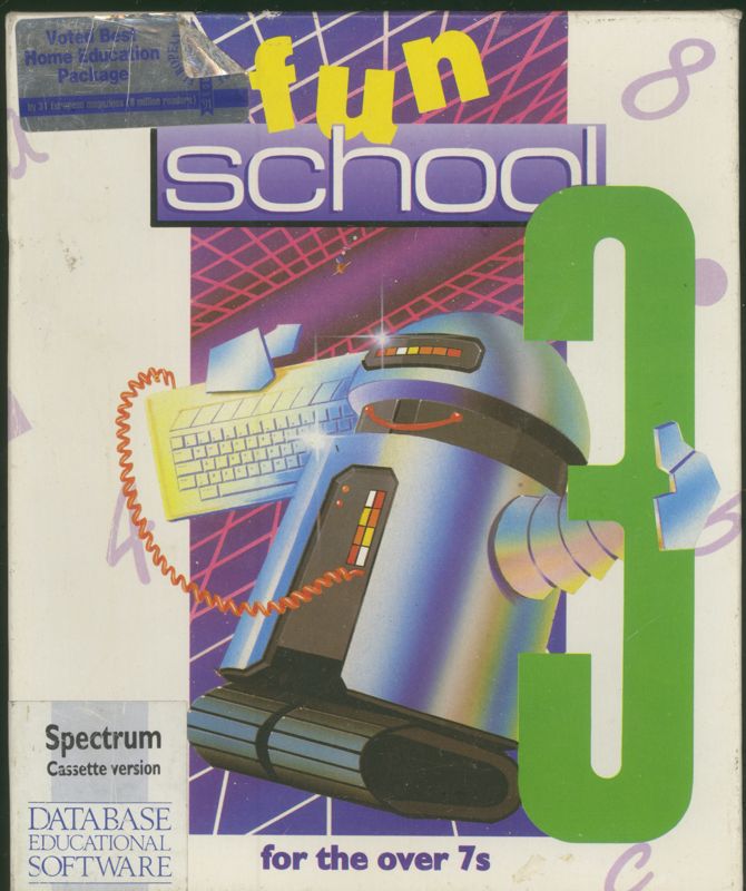 Front Cover for Fun School 3: for the over 7s (ZX Spectrum)