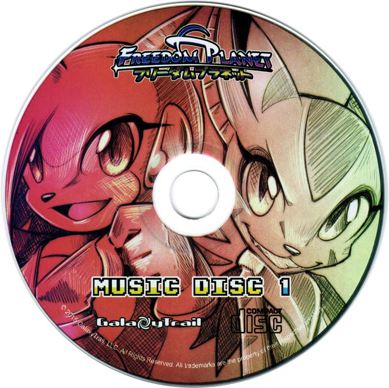 Media for Freedom Planet (Limited Edition) (Linux and Macintosh and Windows): Soundtrack Disc 1