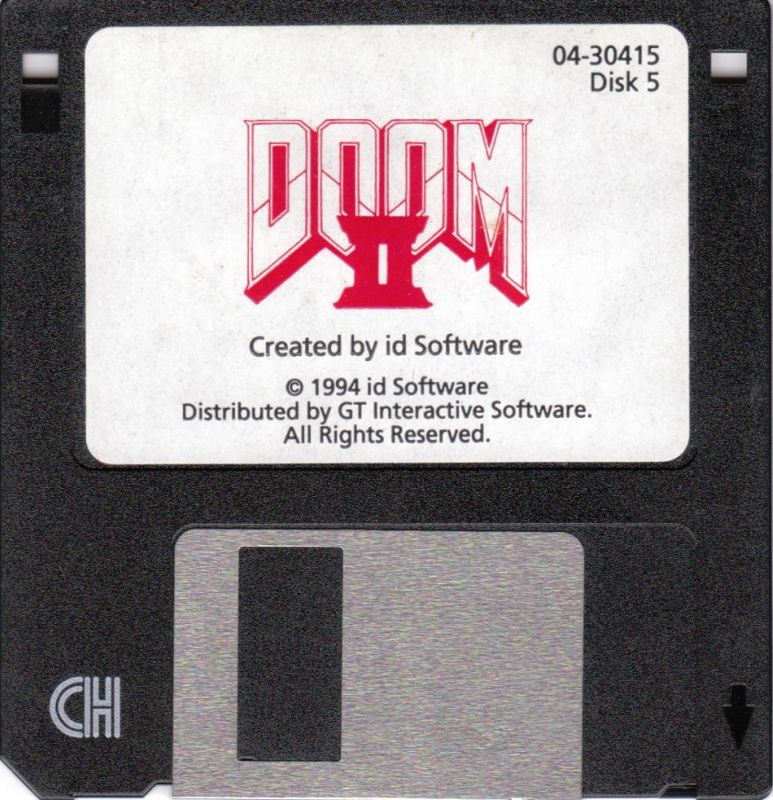 Media for Doom II (DOS): Disk 5/5