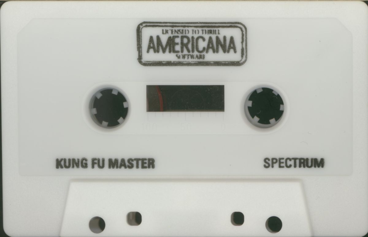 Media for Kung-Fu Master (ZX Spectrum) (Americana release): Side B