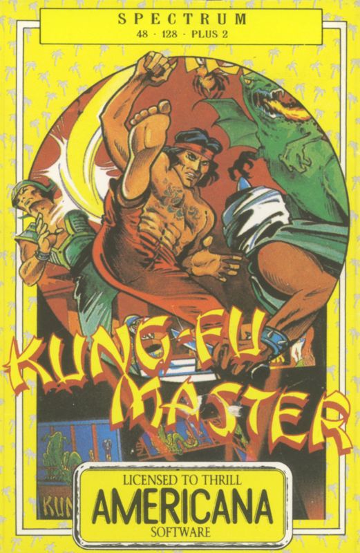 Front Cover for Kung-Fu Master (ZX Spectrum) (Americana release)