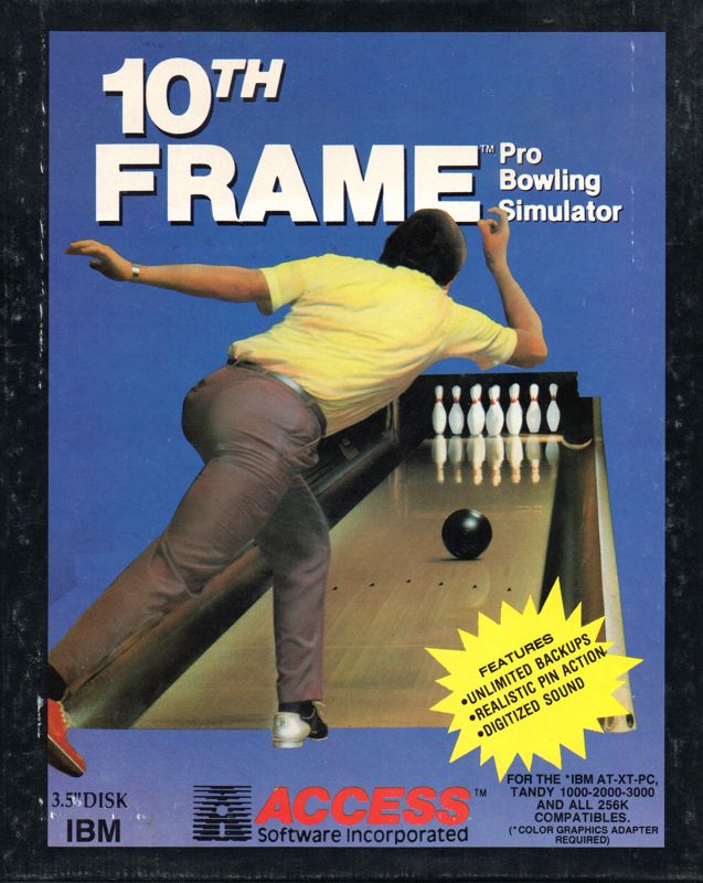 Front Cover for 10th Frame (DOS)