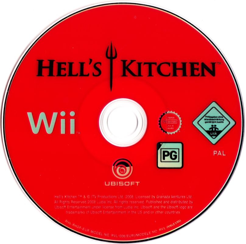Media for Hell's Kitchen: The Game (Wii)