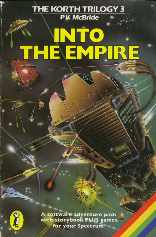 Front Cover for The Korth Trilogy 3: Into the Empire (ZX Spectrum)