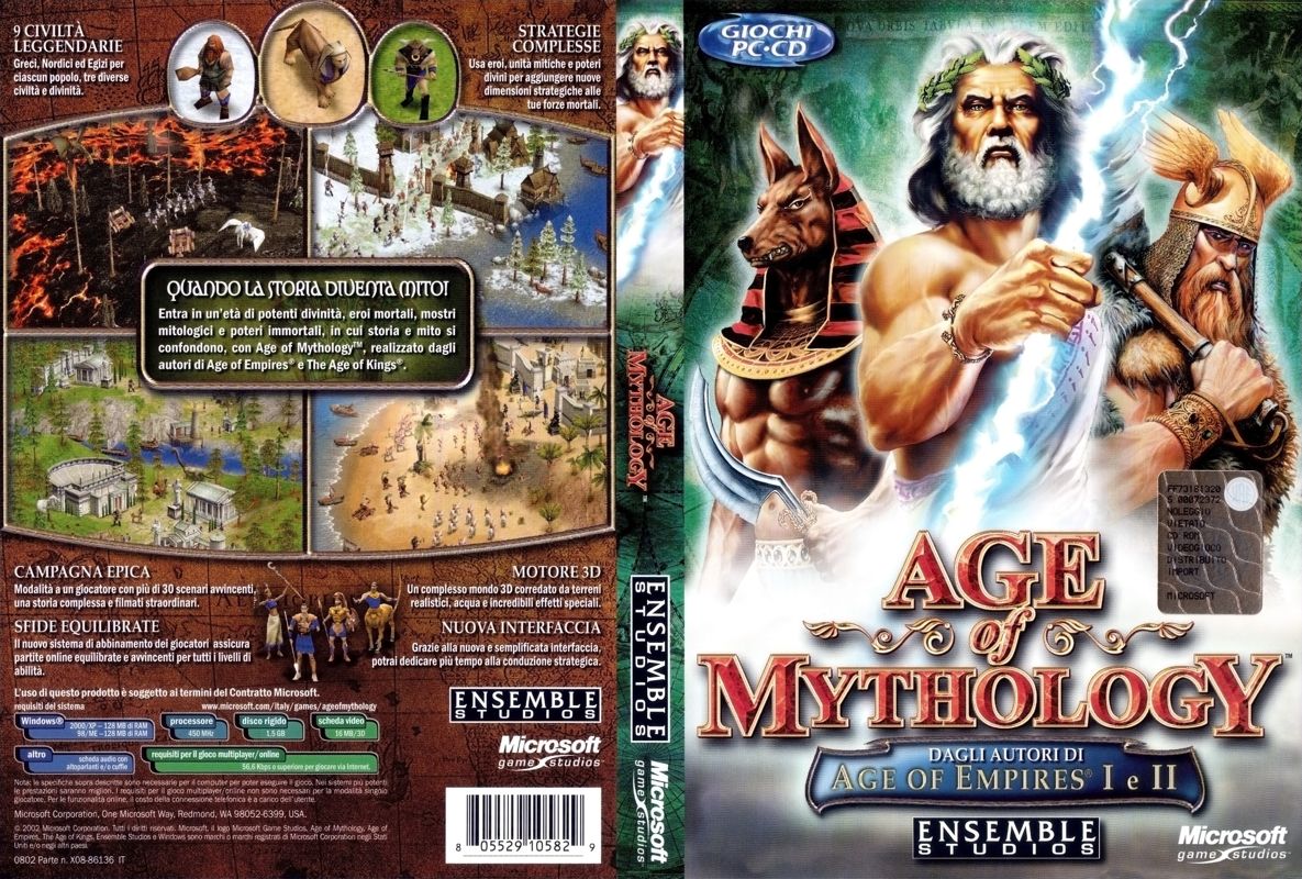 Full Cover for Age of Mythology (Windows)