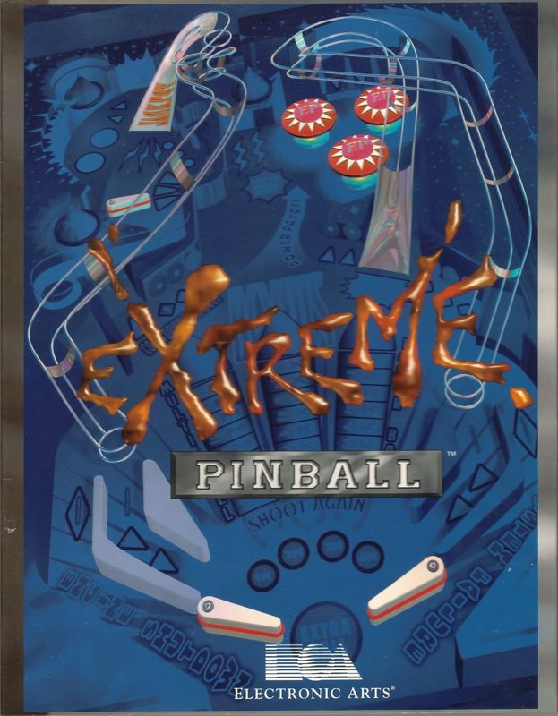 Front Cover for Extreme Pinball (DOS) (Different disc artwork)