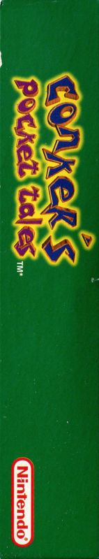 Spine/Sides for Conker's Pocket Tales (Game Boy Color): Left