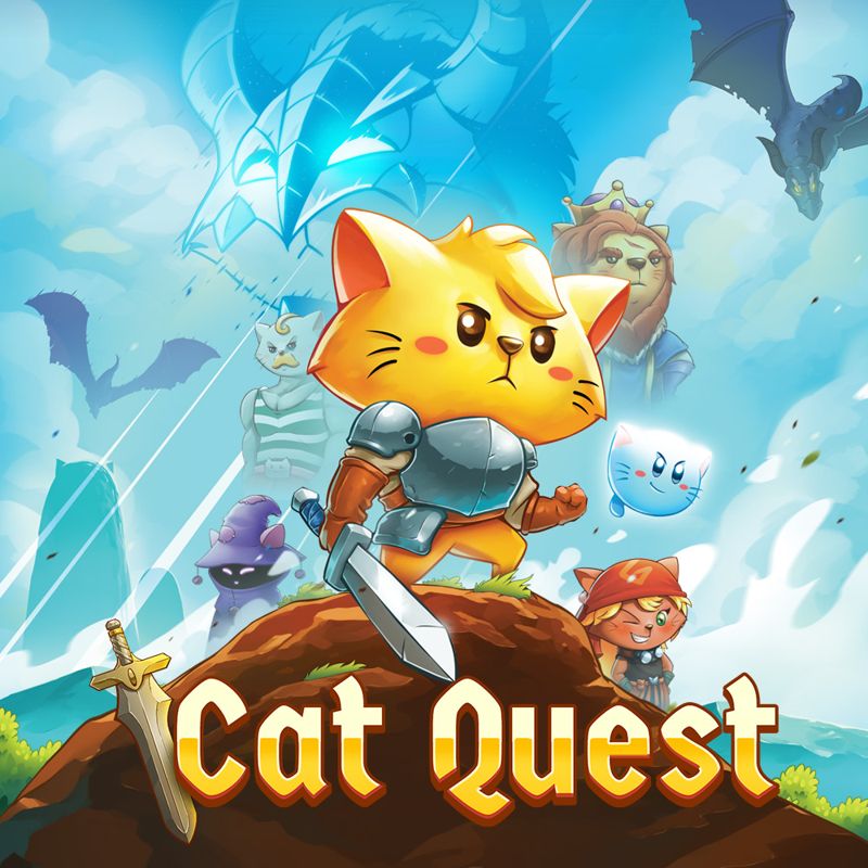 Front Cover for Cat Quest (Nintendo Switch) (download release)