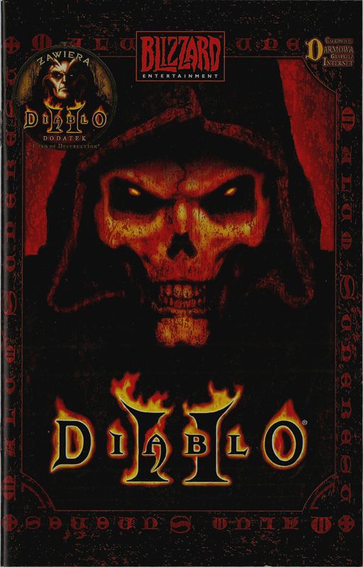 Manual for Diablo II: Battle Chest (Windows) (2011 release): Front