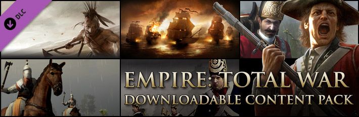 Front Cover for Empire: Total War - Downloadable Content Pack (Windows) (Steam release)