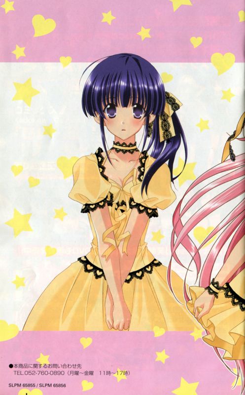 Manual for Girls Bravo: Romance 15's (DX Pack) (PlayStation 2): Back