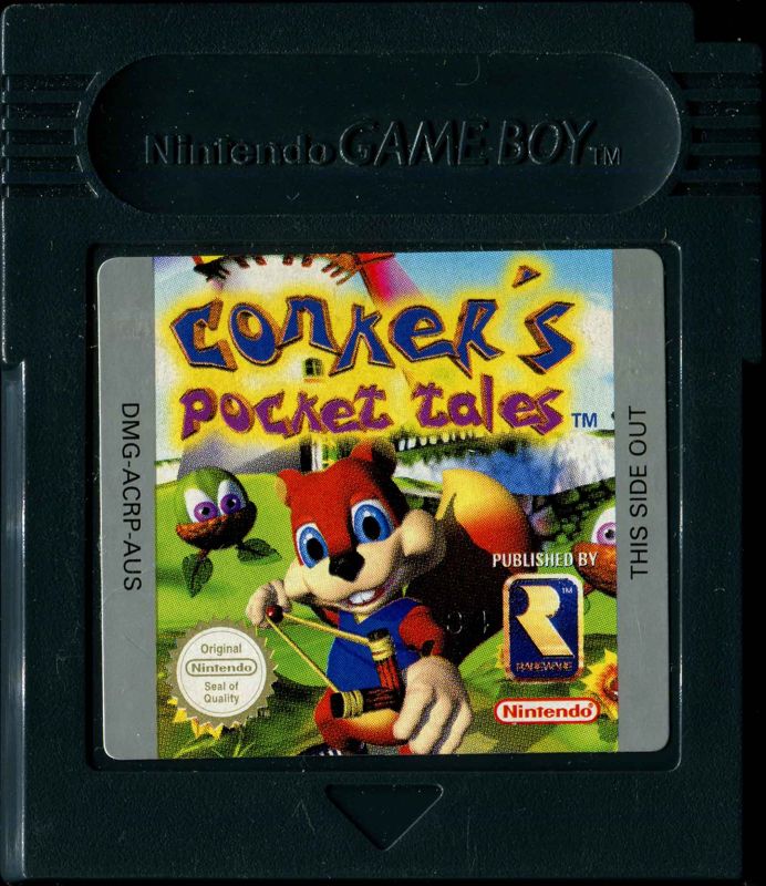 Media for Conker's Pocket Tales (Game Boy Color): Front