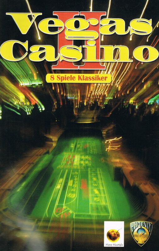 Manual for Vegas Casino II (PlayStation 2): Front