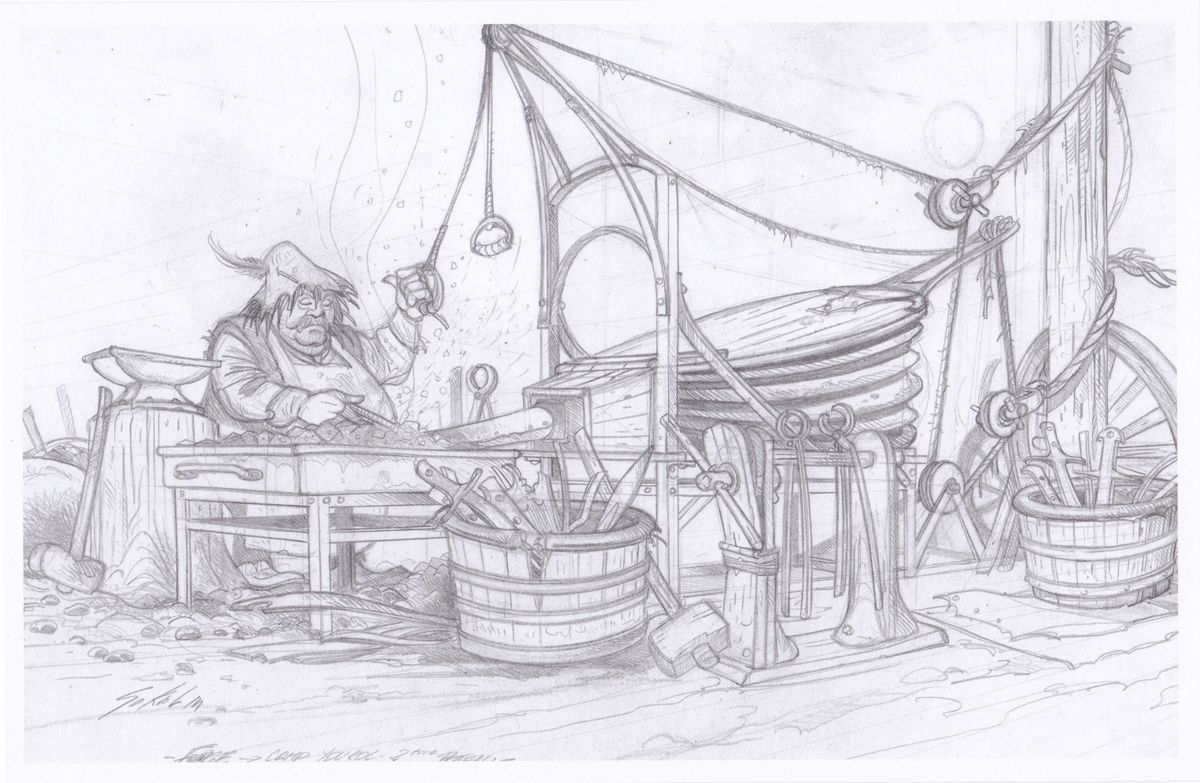 Extras for Syberia 3 (Collector's Edition) (Macintosh and Windows): Art Card 2
