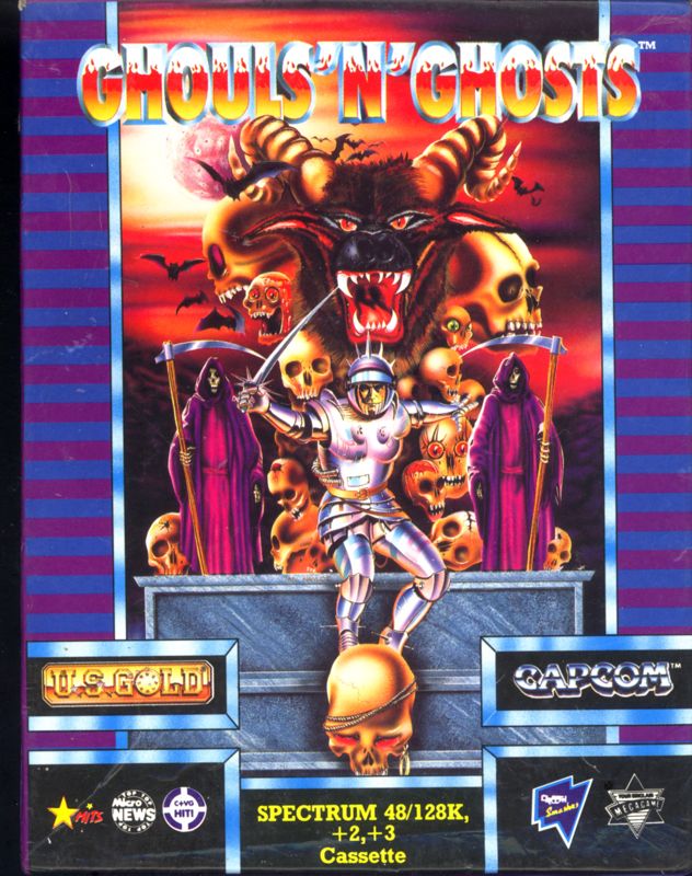 Front Cover for Ghouls 'N Ghosts (ZX Spectrum)