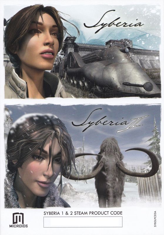 Other for Syberia 3 (Collector's Edition) (Macintosh and Windows): DLC Code - <i>Syberia 1 & 2</i>