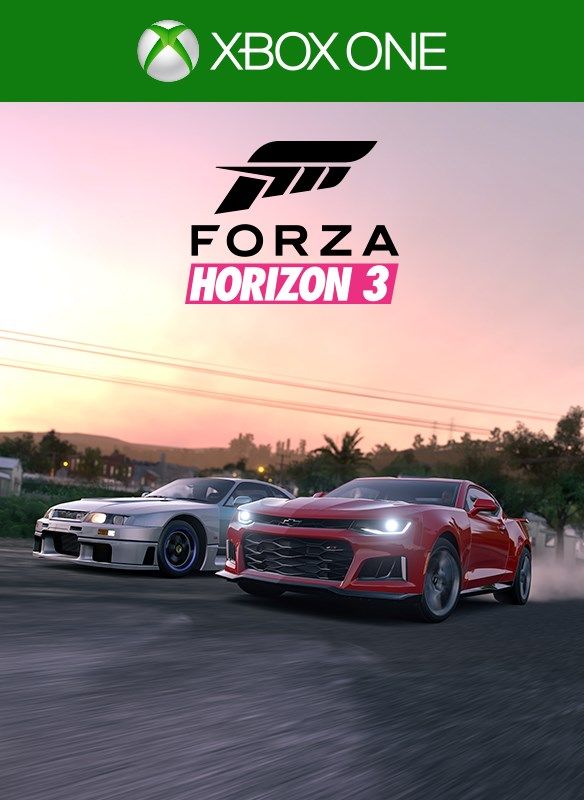 Forza Horizon 3: Logitech G Car Pack cover or packaging material - MobyGames