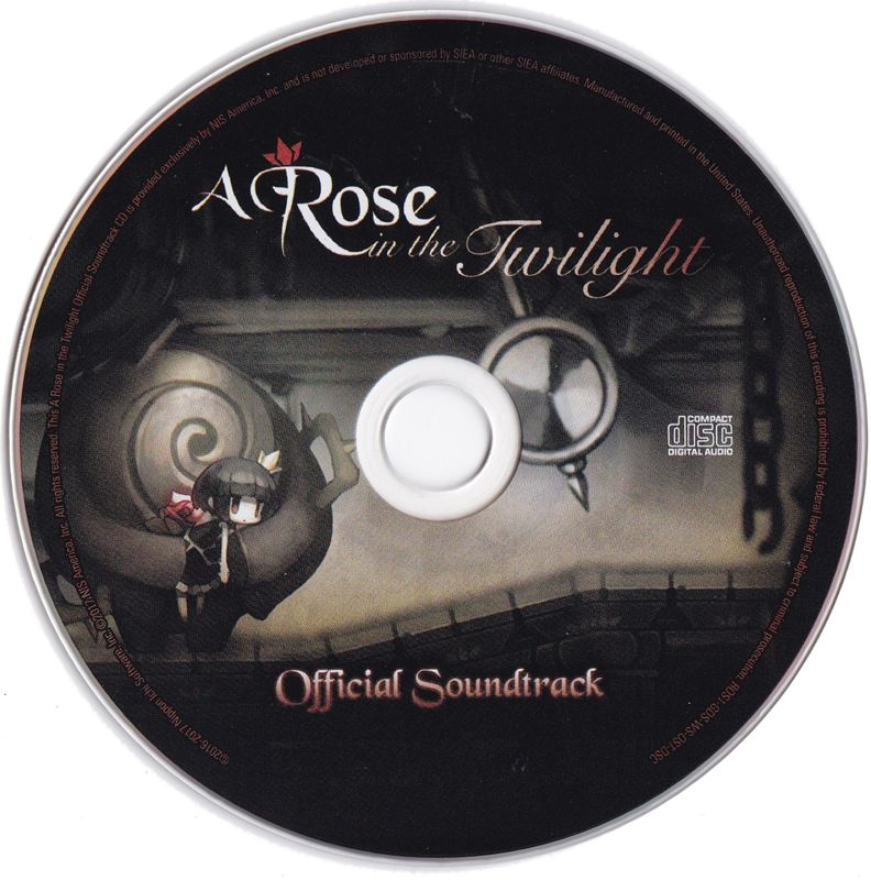 Soundtrack for A Rose in the Twilight (Limited Edition) (Windows): CD
