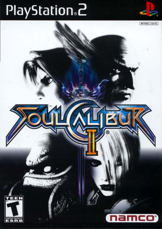 Front Cover for SoulCalibur II (PlayStation 2)