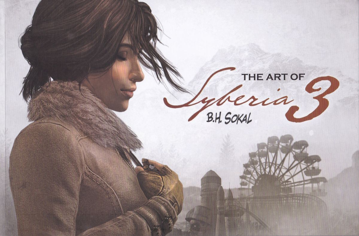 Extras for Syberia 3 (Collector's Edition) (Macintosh and Windows): Art Book - Front
