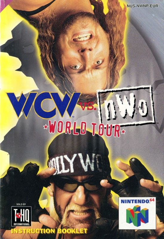 Manual for WCW vs. NWO: World Tour (Nintendo 64): Front
