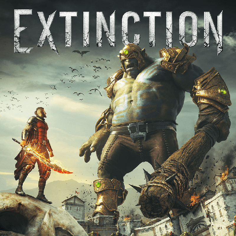 Front Cover for Extinction (PlayStation 4) (download release)