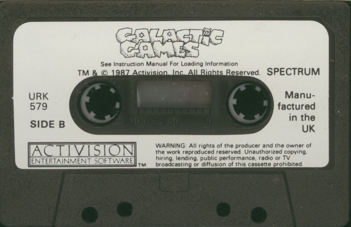 Media for Galactic Games (ZX Spectrum)
