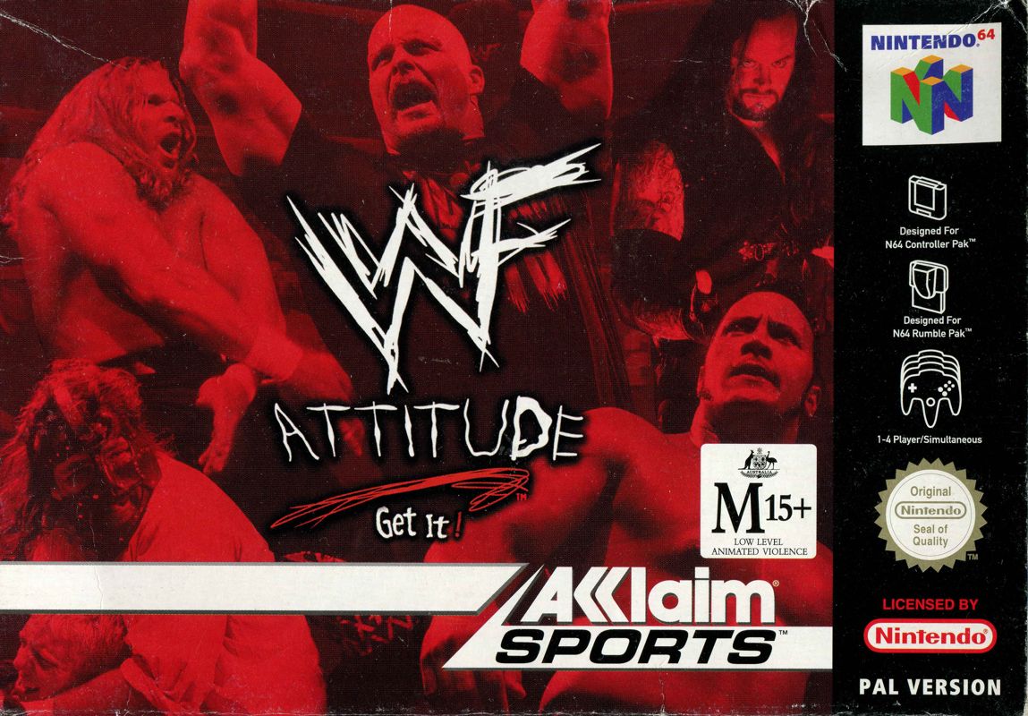Front Cover for WWF Attitude (Nintendo 64)