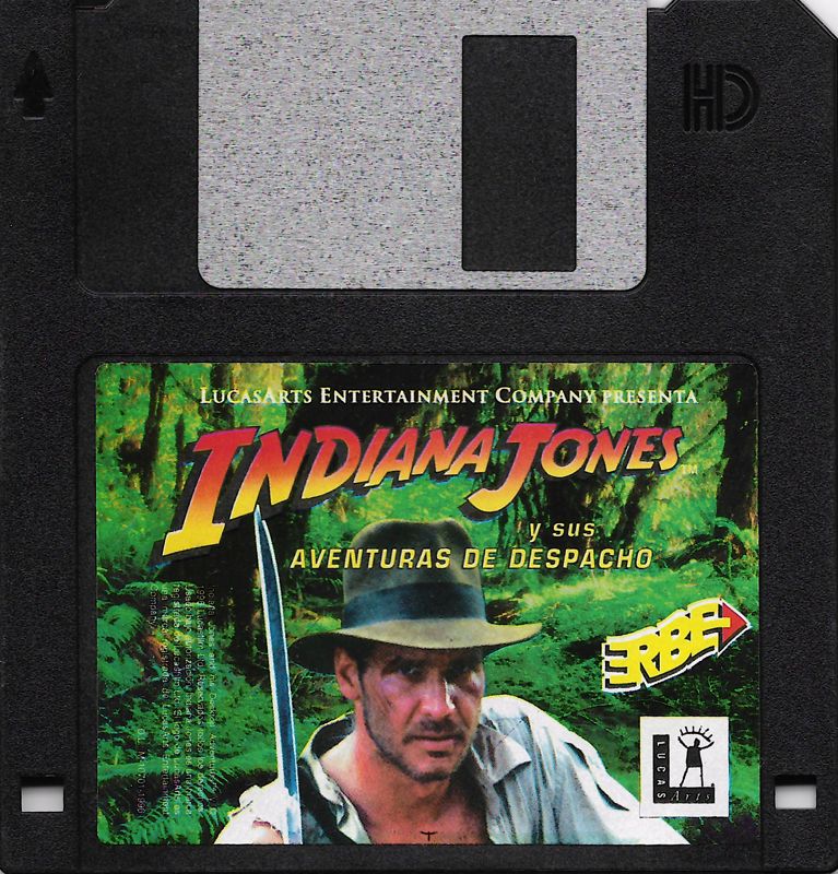 Media for Indiana Jones and his Desktop Adventures (Windows 3.x)