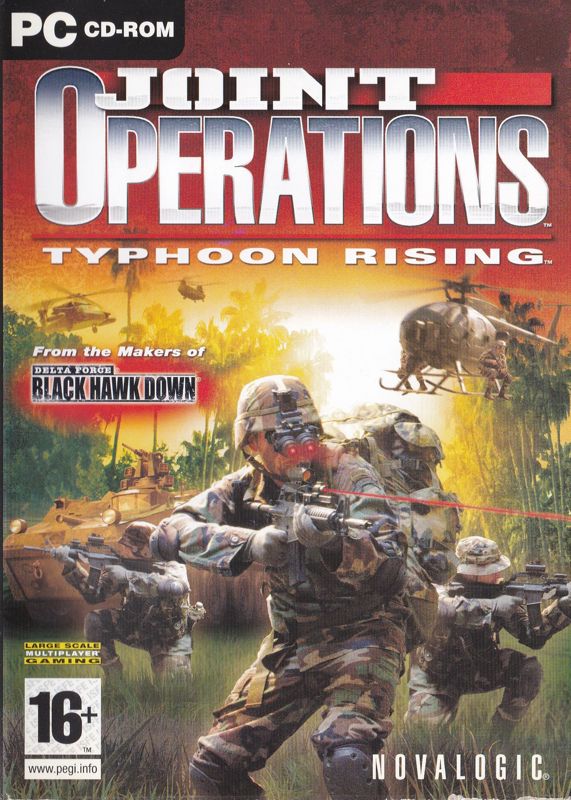 Front Cover for Joint Operations: Typhoon Rising (Windows) (Keyboard overlay included with this game held separately)