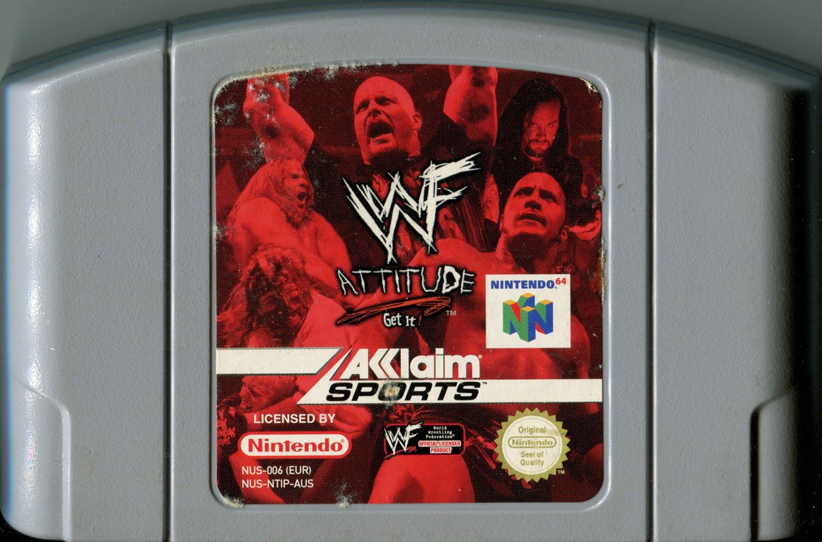 Media for WWF Attitude (Nintendo 64)