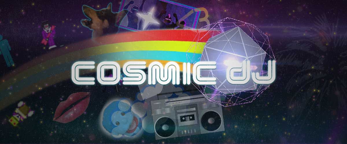 Front Cover for Cosmic DJ (Macintosh and Windows) (Devolver Digital release)