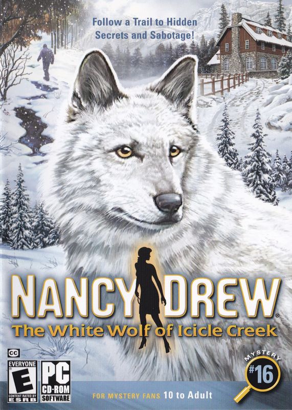 Other for Nancy Drew: The White Wolf of Icicle Creek (Windows): Keep Case Inlay - Front