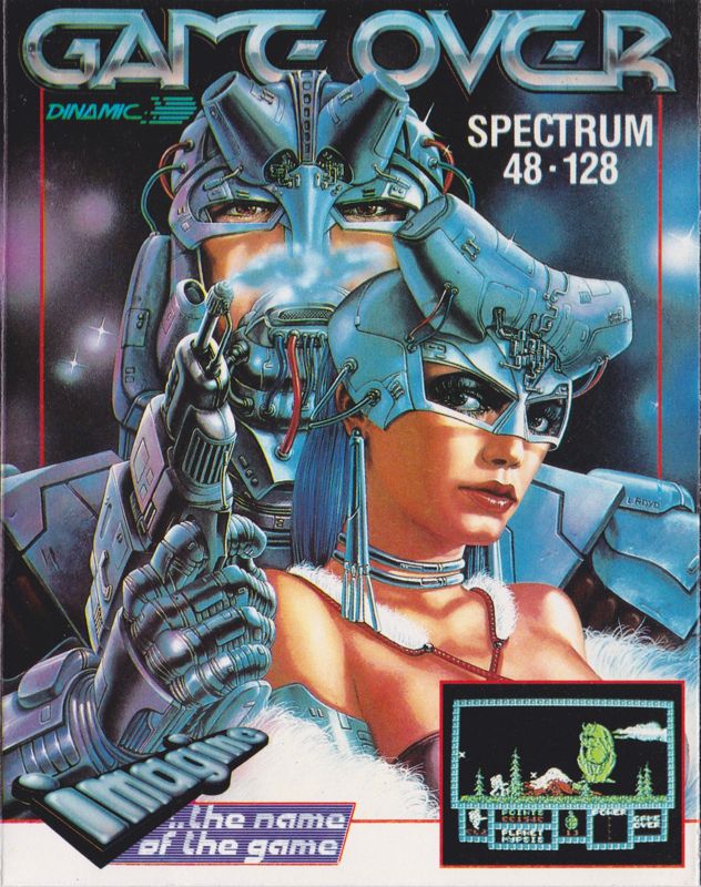 Front Cover for Game Over (ZX Spectrum)