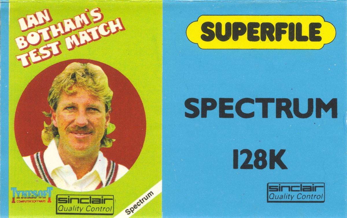 Front Cover for Ian Botham's Test Match (ZX Spectrum)