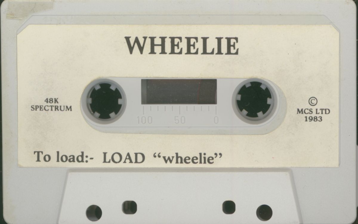 Wheelie cover or packaging material MobyGames