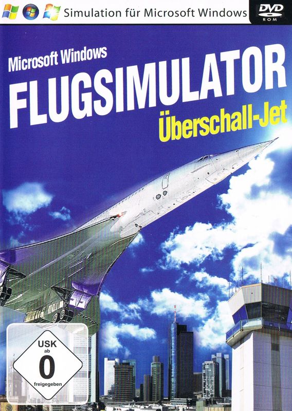 Front Cover for Flugsimulator Überschall-Jet (Windows)