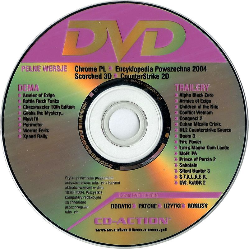 Media for CS2D (Windows) (CD-Action magazine 10/2004 covermount)