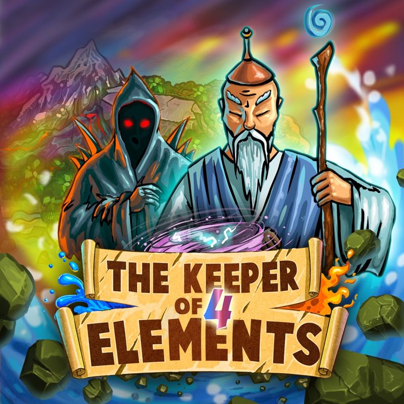 Front Cover for The Keeper of 4 Elements (PS Vita) (download release)