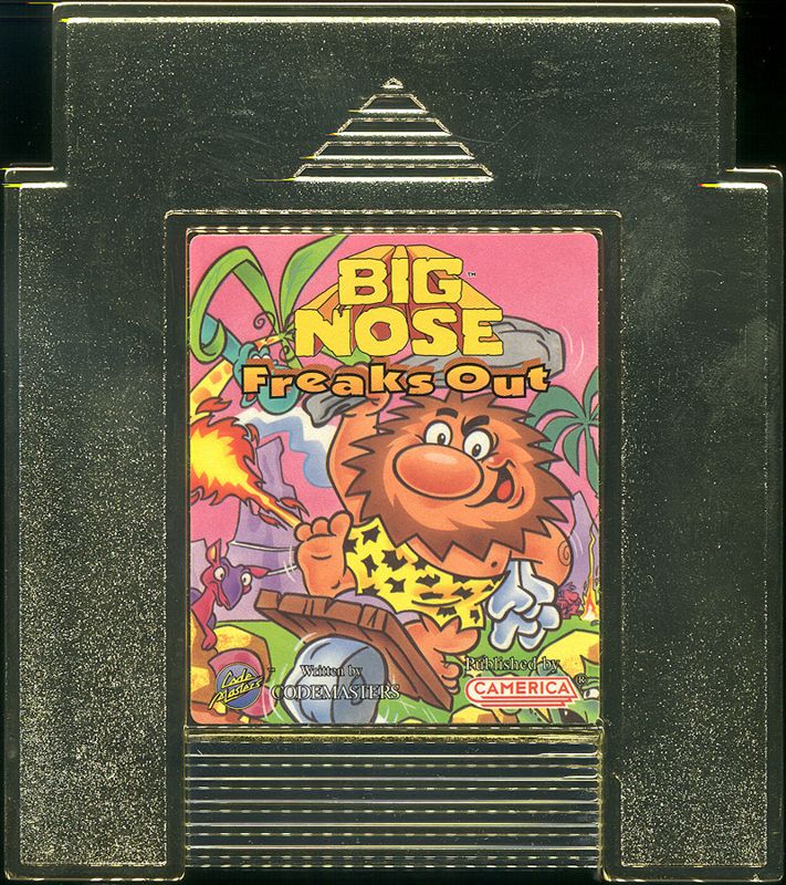 Media for Big Nose Freaks Out (NES): Gold cartridge