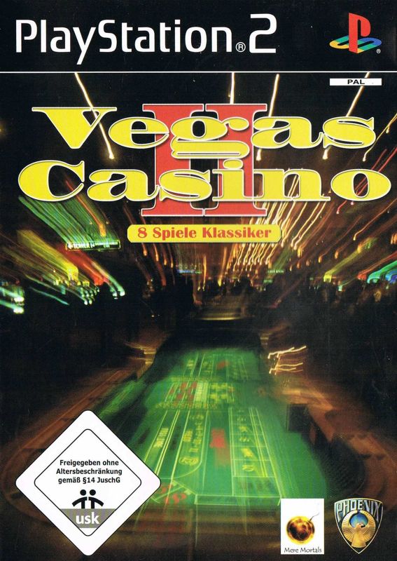 Front Cover for Vegas Casino II (PlayStation 2)