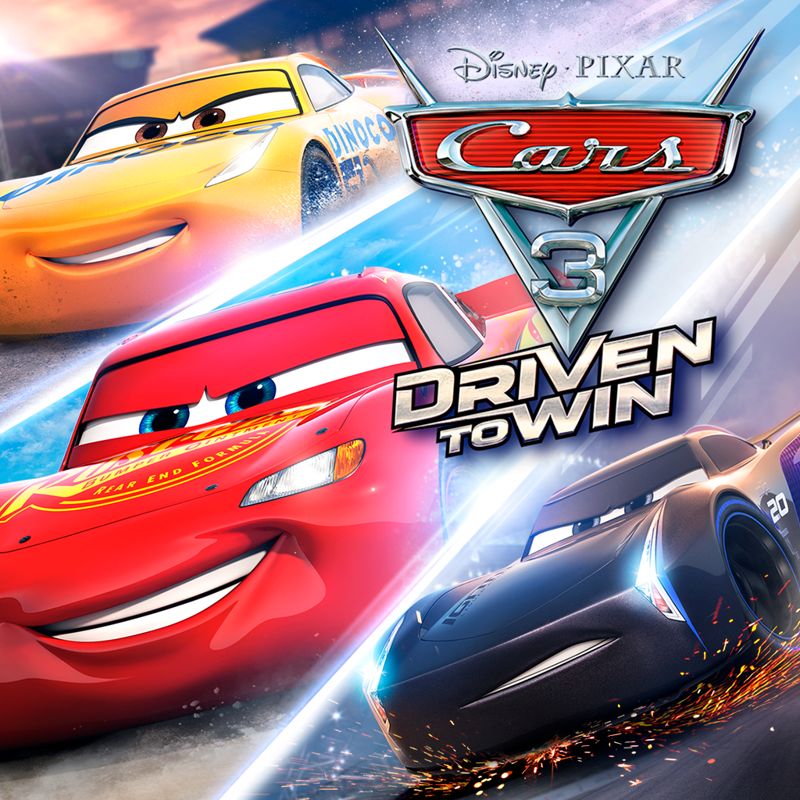 Front Cover for Disney•Pixar Cars 3: Driven to Win (PlayStation 3 and PlayStation 4) (download release)