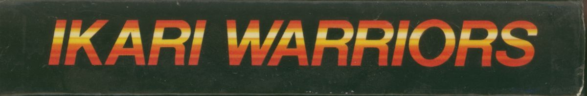 Spine/Sides for Ikari Warriors (ZX Spectrum) (Disk release): Bottom