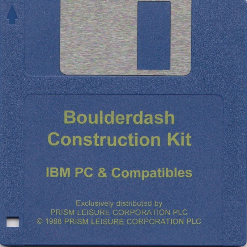 Media for Boulder Dash: Construction Kit (DOS)